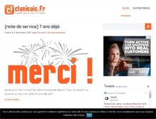Tablet Screenshot of clunisois.fr
